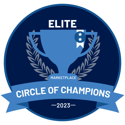 Marketplace Elite Circle of Champions Badge